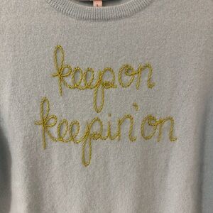 LINGUA FRANCA 100% Cashmere Sweater - Sz Large